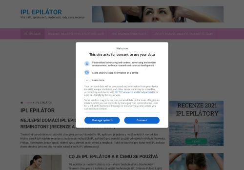 Ipl epilátor recenze