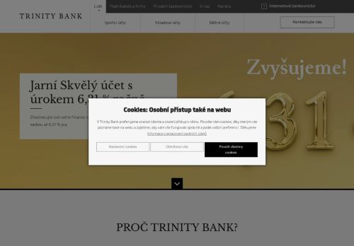 Trinity bank – recenze