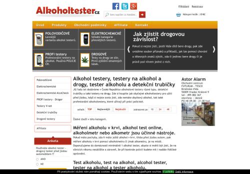 Alkohol tester – recenze