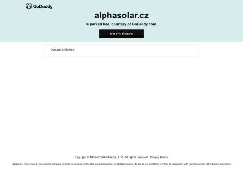 Alpha solar recenze