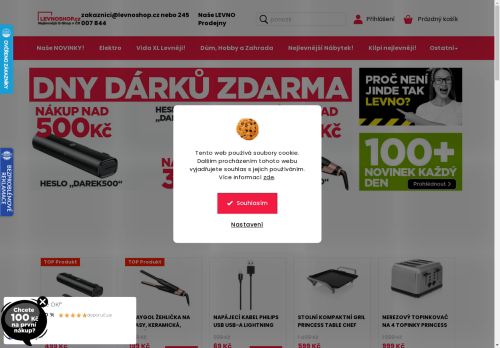 Levnoshop recenze