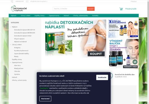 Detoxikační náplasti recenze