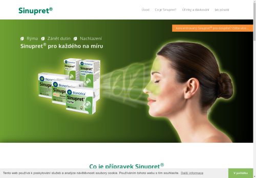 Sinupret – recenze