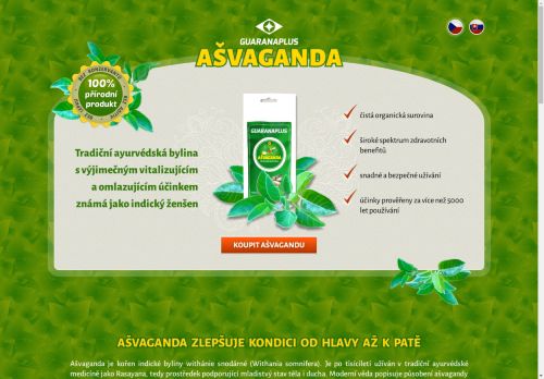 Ašvaganda – recenze