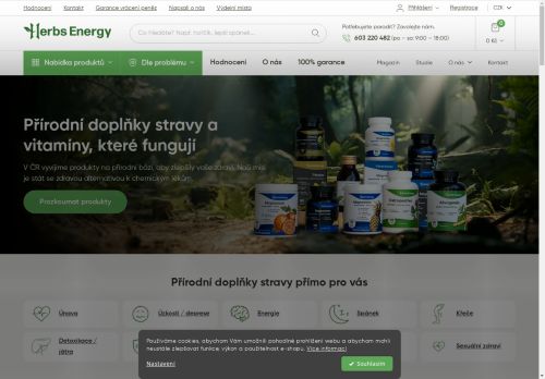 Herbs energy – recenze