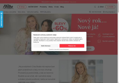 Chia shake – recenze