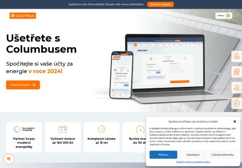 Columbus energy recenze